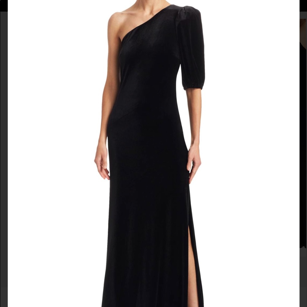 ABS velvet dress